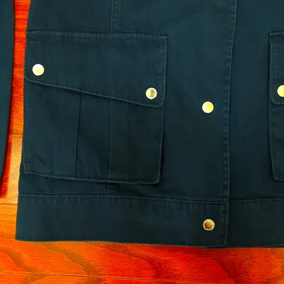 Abercrombie & Fitch Navy Blue Blazer - Picture 3 of 4